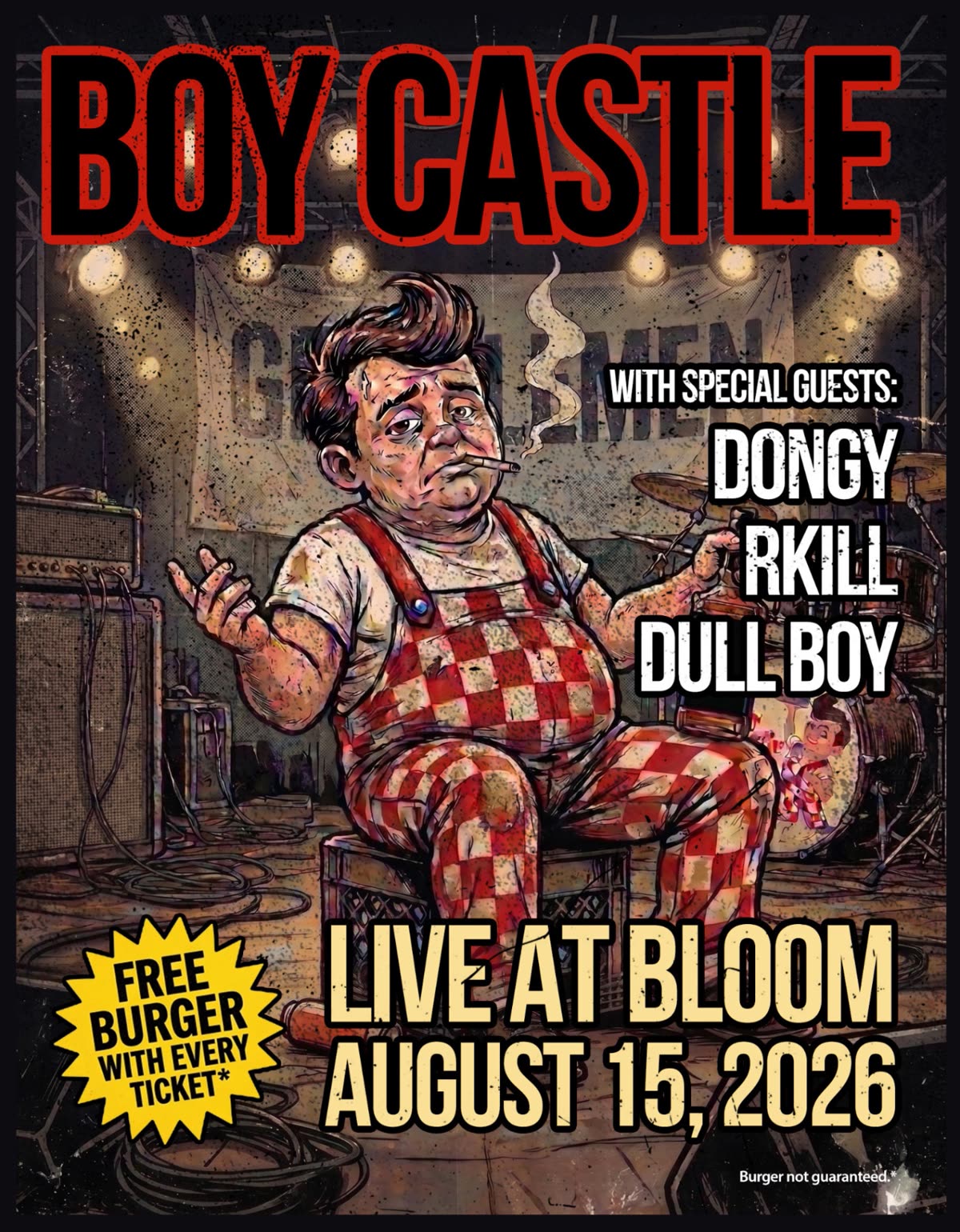 Boy Castle live at Bloom — August 15, 2026